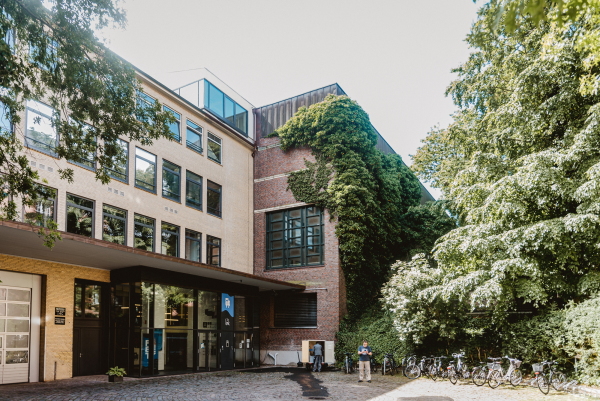 Eingang Fleet 7 an der Rckseite der Rotationshalle