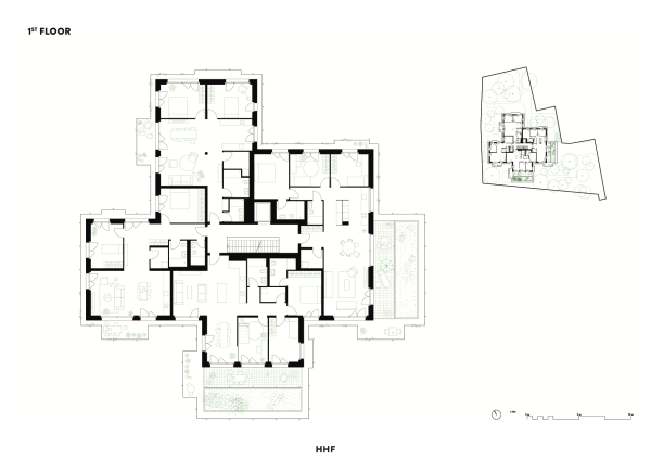 Grundriss 1. Obergeschoss