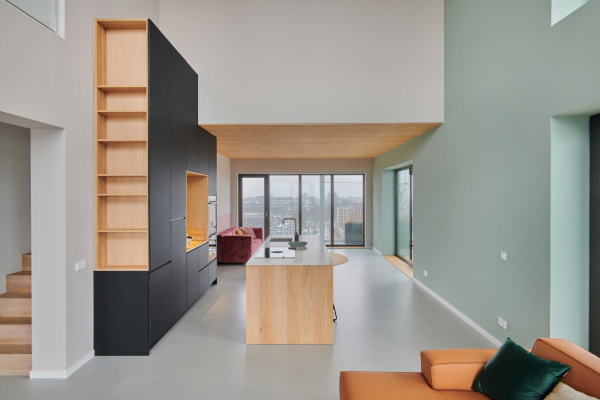 Wohnhochhaus von Olaf Gipser Architects