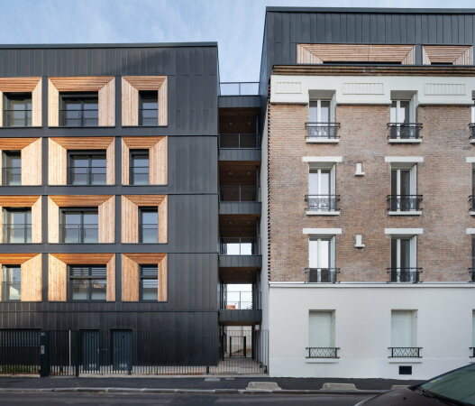 Mehrfamilienhaus in Aubervilliers von Pietri Architectes
