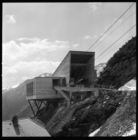 Otto Baurecht, Martin Esterl und Ludwig Riedmann: Mittelstation der Ankogel-Seilbahn, Mallnitz (1966)