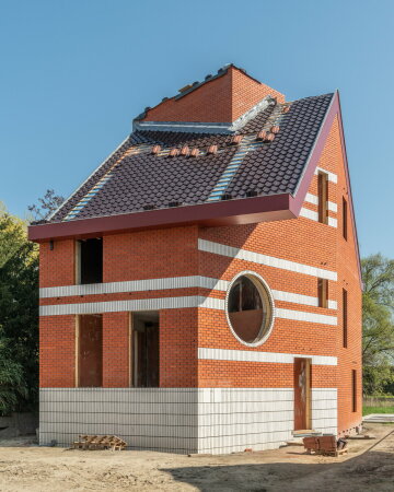 Aufnahme whrend der Bauphase