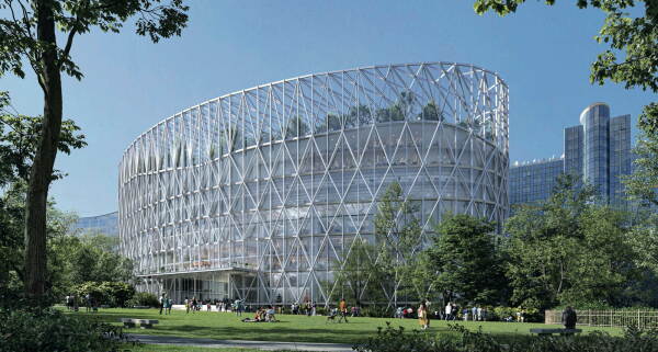 1. Preis: JDS Architects (Kopenhagen), Coldefy (Lille), NL Architects (Amsterdam), Carlo Ratti Associati (Turin), Ensamble Studio (Madrid), UTIL (Brssel) und Ramboll (Kopenhagen)