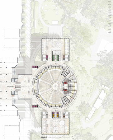 4. Preis: Belvedere (Paris) und Ove Arup (London)