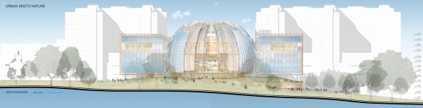 4. Preis: Belvedere (Paris) und Ove Arup (London)