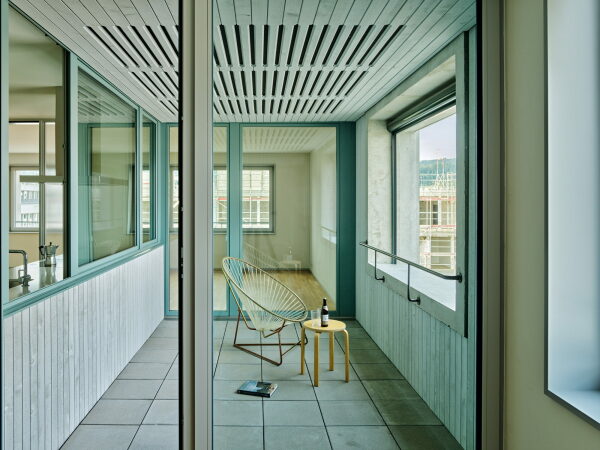 Wohnungsbau in Zrich von Hotz Partner