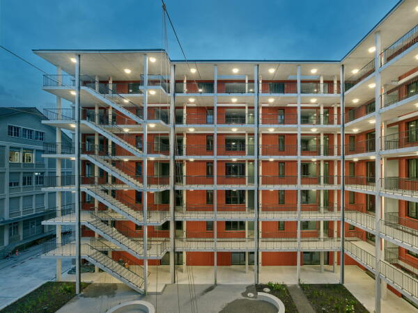 Wohnungsbau in Zrich von Hotz Partner