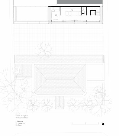 Grundriss 3.OG (Residency Studios)