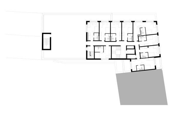 Grundriss 4. Obergeschoss