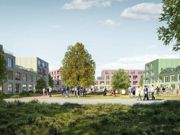 New Broich, Entwurf eines Neuen Quartiers in Broichweiden von   Bruncken Frett