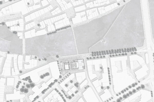 2. Preis: Fruehauf, Henry & Viladoms (Lausanne) u.a. mit Studio Vulkan Landschaftsarchitektur (Z�rich). Lageplan