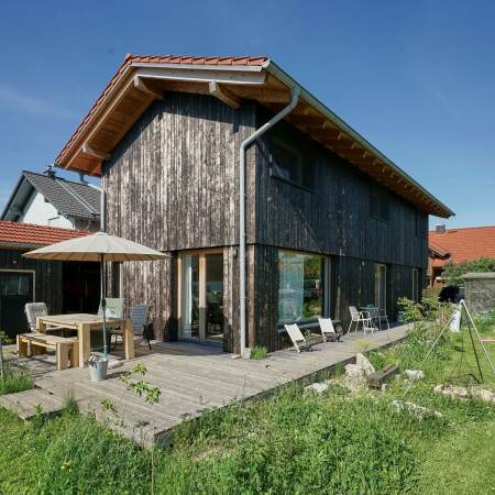 Engere Wahl: House with two Columns in Polling von Buero Kofink Schels