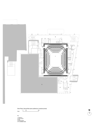 Theatersaal: Grundriss