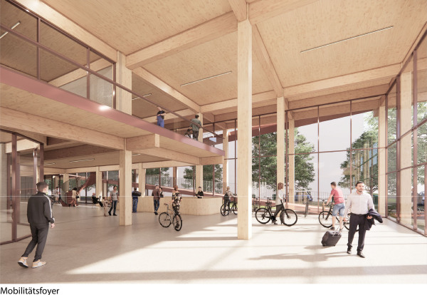 1. Preis Mobility Hub 7: STLH Architekten (Hamburg)