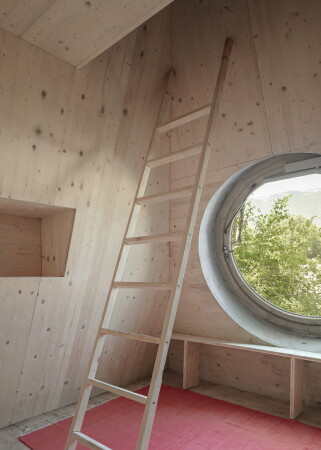 Bewohnbare Skulptur von Bureau in Sergy