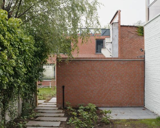 Einfamilienhuser von Atelier Janda Vanderghote in Gent