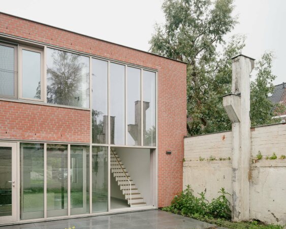 Einfamilienhuser von Atelier Janda Vanderghote in Gent