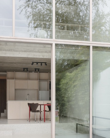 Einfamilienhuser von Atelier Janda Vanderghote in Gent