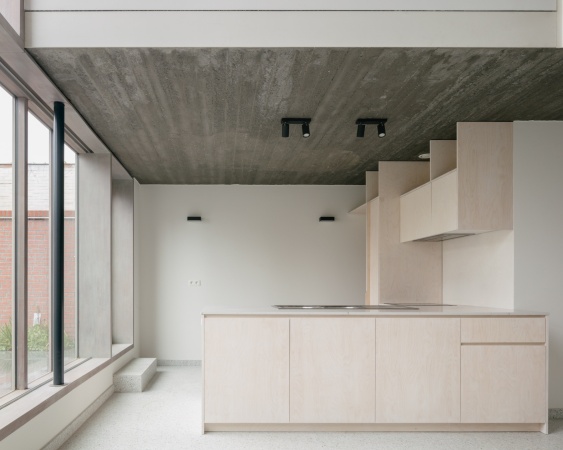 Einfamilienh�user von Atelier Janda Vanderghote in Gent