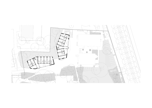 Grundriss Wohnheim Erdgeschoss