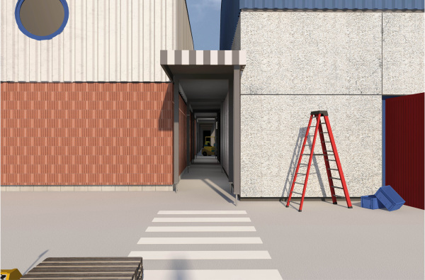 �Materialpalast� von Marvin Letmade