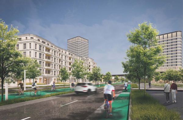 �Quartier am Tempelhofer Feld� von Benedikt Fietz und Leonard Schmidt