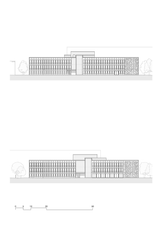 Ansicht von Norden und Sden