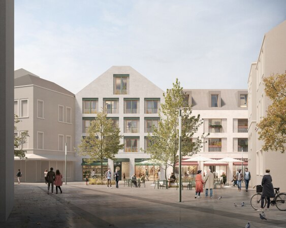 3. Preis kleiner Karstadt am Bergedorfer Markt: DFZ Architekten (Hamburg)