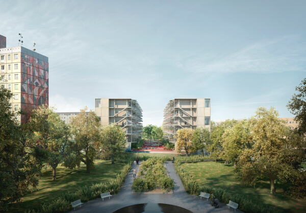 Baustellenbesuch bei FAR frohn&rojas in Berlin-Kaulsdorf