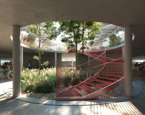 Baustellenbesuch bei FAR frohn&rojas in Berlin-Kaulsdorf