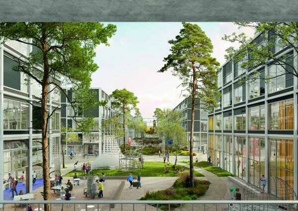 Platz 1: ARGE Xaveer de Geyter Architects (Brssel) & Topotek 1 (Berlin)