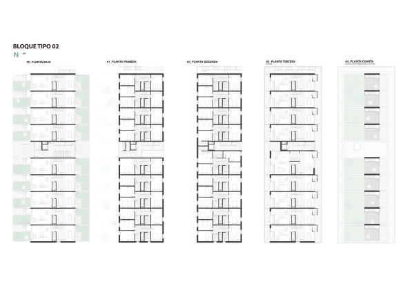 Grundrisse Block Typ 2
