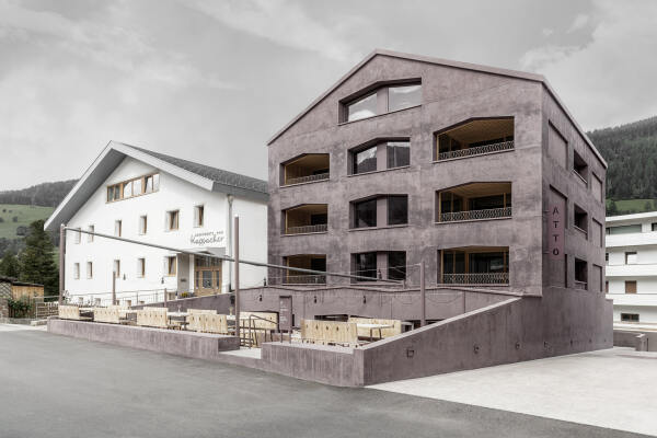 Gästehaus in Südtirol von Pedevilla Architects