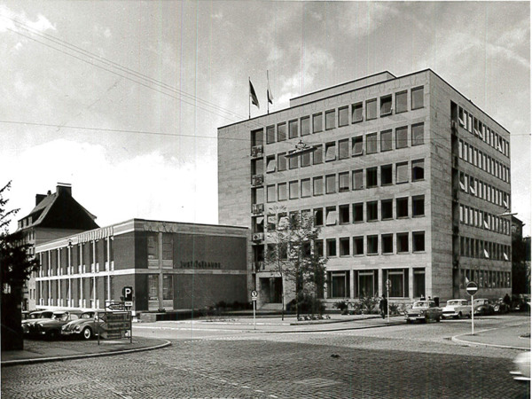 Zustand nach Fertigstellung des Bestandsbaus