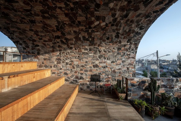 Preis in der Kategorie �Kollektive Orte�: Kithara Music Public Kiosk, Mexiko-Stadt von TO (Carlos Facio und Jos� Amozurrutia)