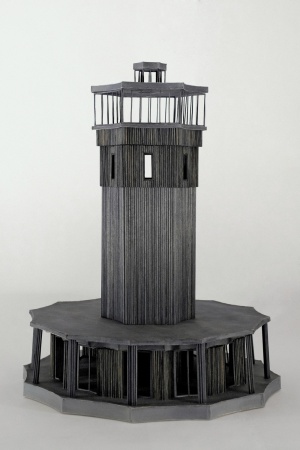 Francesca Torzo, Bamboo Library Pavillion, Yangshuo (China), Modell