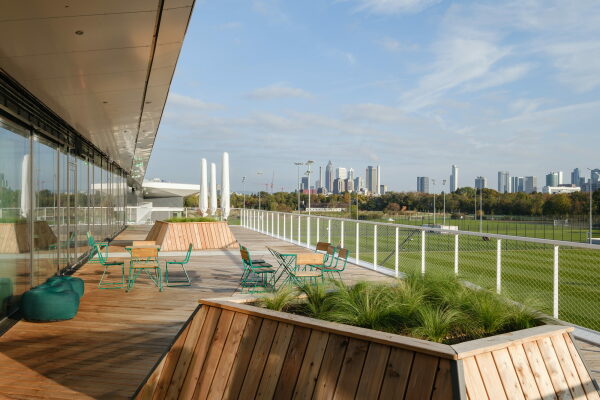 DFB-Campus von kadawittfeldarchitektur in Frankfurt am Main