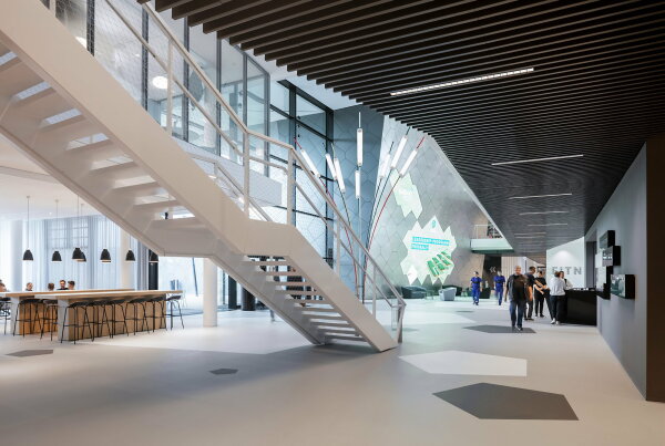 DFB-Campus von kadawittfeldarchitektur in Frankfurt am Main