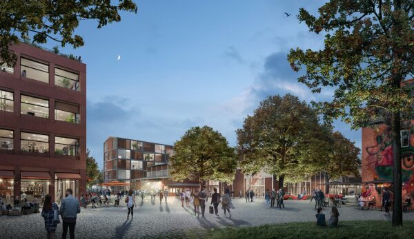 1. Preis: gmp � Architekten von Gerkan, Marg und Partner (Hamburg) mit WES LandschaftsArchitektur (Hamburg), Visualisierung Musikhalle