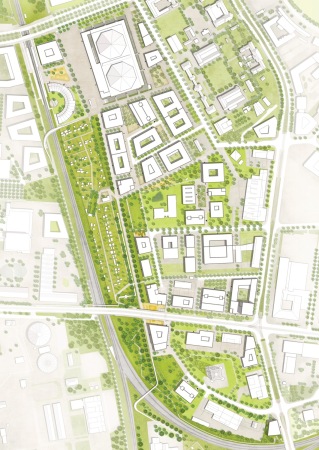3. Preis: Machleidt  Stdtebau+Stadtplanung mit A24 Landschaft Landschaftsarchitektur (beide Berlin)