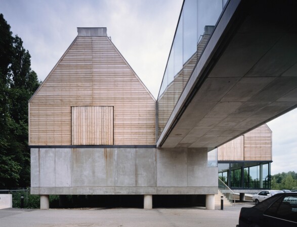 River and Rowing Museum in Henley-on-Thames, England, 1997