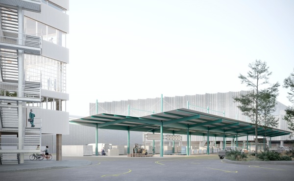 2. Platz �Punkt und Linie� von Studio Hammer aus Basel.