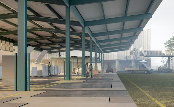 2. Platz �Punkt und Linie� von Studio Hammer aus Basel.