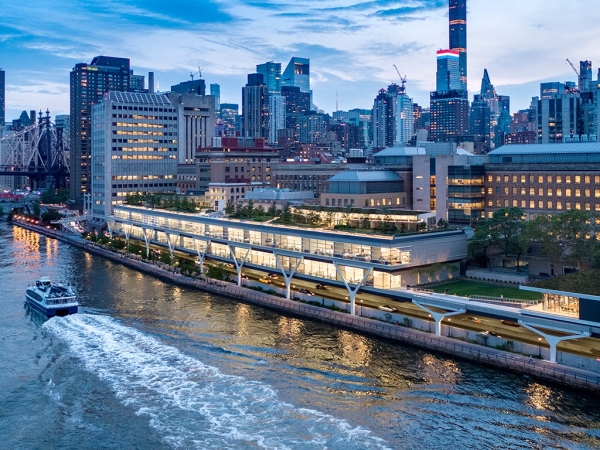 Rockefeller University River Campus am New Yorker East River (2019)