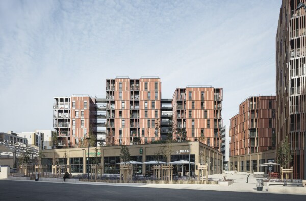 Ensemble von Dietrich Untertrifaller Architekten