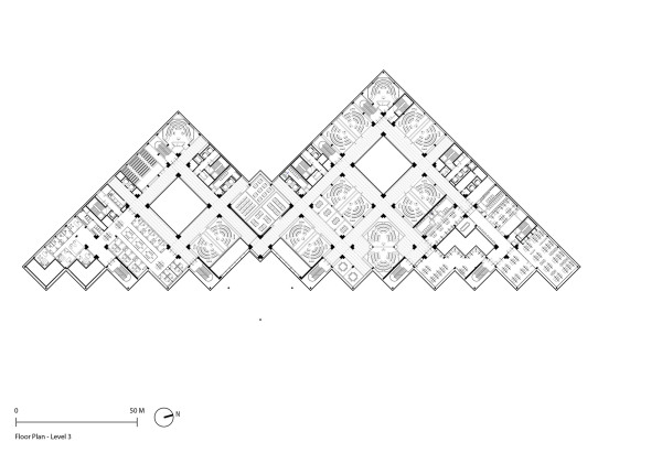 Universittsgebude von Foster+Partners in Navi Mumbai