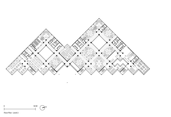 Universittsgebude von Foster+Partners in Navi Mumbai