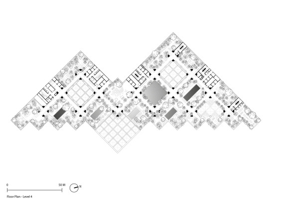 Universittsgebude von Foster+Partners in Navi Mumbai