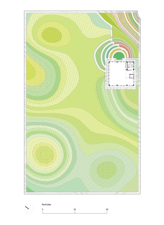 Dachaufsicht mit Gel�ndeplanung