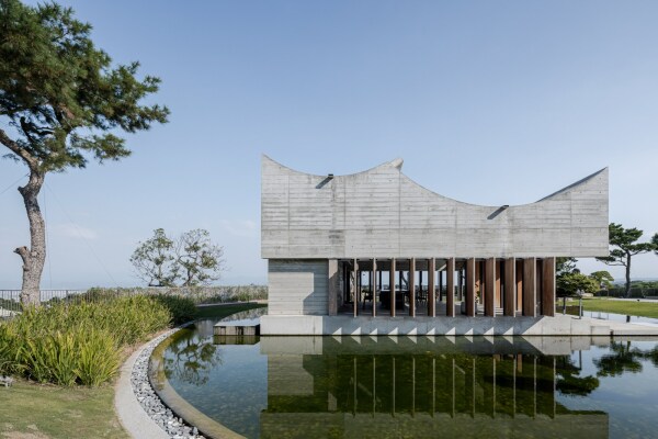 Teepavillon in Taiwan von behet bondzio lin architekten